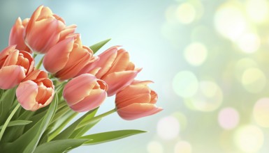 Spring Special Offer: Exclusive Discounts And Vibrant Tulip Flowers For Web, Wallpapers, Flyers,