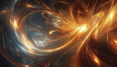 Dynamic Element Of Light: An Abstract And Creative Interpretation. This Piece Explores The Artistic