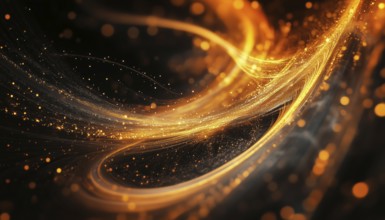 Innovative Light Element: A Creative And Dynamic Abstract Design By Artist S. Illuminates A Unique