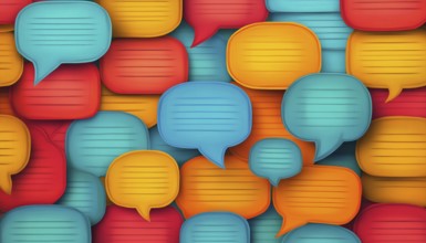 Multiple Speech Bubbles - An Assortment Of Various Speech Bubbles That Can Be Used For