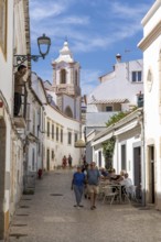 The historic centre of Lagos, R. Henrique Correia da Silva, in the west of the Algarve, Portugal