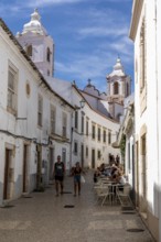 The historic centre of Lagos, R. Henrique Correia da Silva, in the west of the Algarve, Portugal
