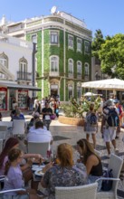 The old town centre of Lagos, in the west of the Algarve, Portugal