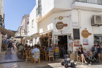 The old town centre of Lagos, in the west of the Algarve, Portugal