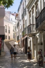 The old town centre of Lagos, in the west of the Algarve, Portugal