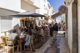 The old town centre of Lagos, in the west of the Algarve, Portugal
