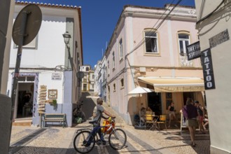 The old town centre of Lagos, in the west of the Algarve, Portugal