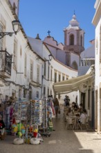 The historic centre of Lagos, R. Henrique Correia da Silva, in the west of the Algarve, Portugal