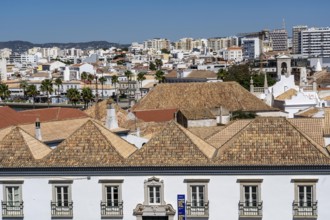 View over the rooftops of Faro, Algarve, Portugal