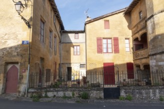 House of Chevalier Michel, historic building, yellow sandstone, Marville, Renaissance village,
