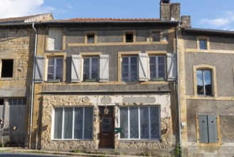 Historic building, Marville, Renaissance village, Département Meuse, Grand Est, France