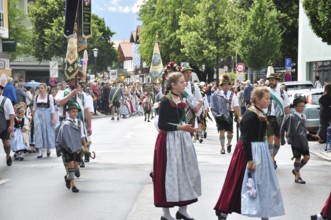 Customs, tradition, traditional traditional costume, traditional costume children, parade, festival
