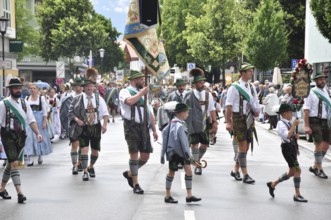 Customs, tradition, traditional traditional costume, traditional costume children, parade, festival
