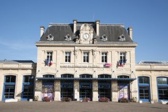 Railway station, Charleville-Mézières, Ardennes, Grand Est, France