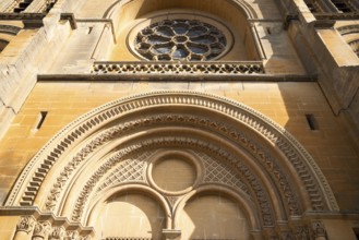 Saint-Rémi, neo-Romanesque church, Charleville-Mézières, Ardennes, Grand Est, France