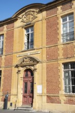 Library, library, historic building, Charleville-Mézières, Ardennes, Grand Est, France