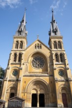 Saint-Rémi, neo-Romanesque church, Charleville-Mézières, Ardennes, Grand Est, France