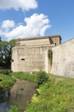 Tour du Roy, city tower, city wall, Charleville-Mézières, Mézières district, Ardennes, Grand Est,