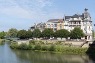 River Meuse, Charleville-Mézières, Ardennes, Grand Est, France