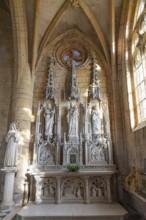 Saint-Nicolas Church, Marville, Renaissance village, Département Meuse, Grand Est, France