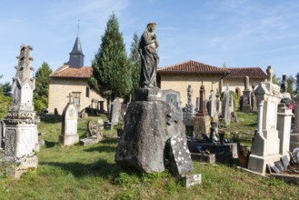 Saint-Hilaire cemetery, chapel, Marville, Renaissance village, Département Meuse, Grand Est, France