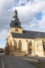 Saint-Nicolas Church, Marville, Renaissance village, Département Meuse, Grand Est, France