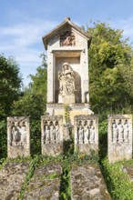 Saint-Hilaire cemetery, Marville, Renaissance village, Département Meuse, Grand Est, France