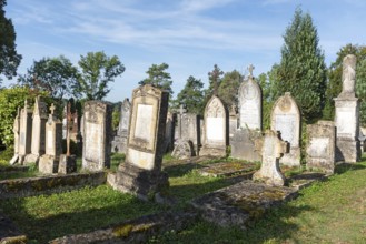 Saint-Hilaire cemetery, Marville, Renaissance village, Département Meuse, Grand Est, France