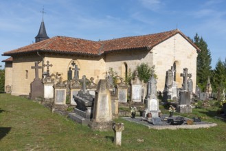 Saint-Hilaire cemetery, chapel, Marville, Renaissance village, Département Meuse, Grand Est, France