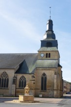Saint-Nicolas Church, Marville, Renaissance village, Département Meuse, Grand Est, France