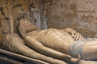 Chapel of the Holy Sepulchre, figure of Christ, Saint-Nicolas Church, Marville, Renaissance
