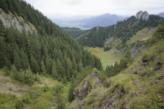 Ammergau Alps, Laber, hiking, mountain hiking, Ammergau, Oberammergau, mountains, Alps, Bavaria,