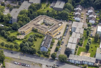 Aerial view, Comunita Seniorenhaus Sophia in Weddinghofen, Bergkamen, Ruhr area, North