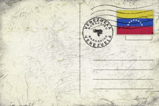 Venezuela Maracaibo Round Seal Map Design