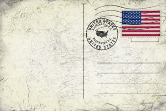 United States Washington DC Round Seal Map Design
