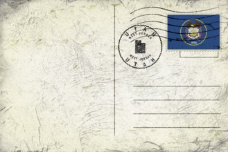Utah West Jordan Round Seal Map Design