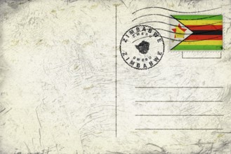 Zimbabwe Gweru Round Seal Map Design