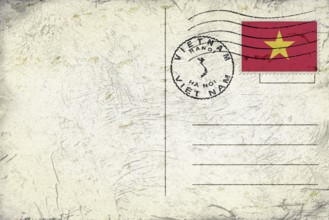 Vietnam Hanoi Round Seal Map Design