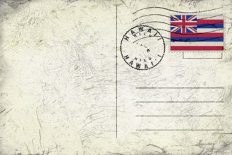 Hawaii Hilo Round Seal Map Design