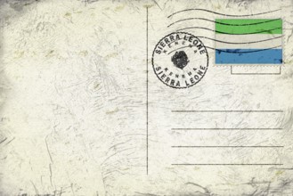 Sierra Leone Kenema Round Seal Map Design