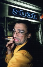 Berlin, DEU, 23.07.1999 -- portrait of Fatma Souad, organizer of Gayhane at SO 36, Berlin Kreuzberg