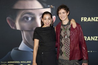 Carola Schuler, Idan Weiss, German Premiere Franz K, by Agnieszka Holland, Delphi Filmpalast,