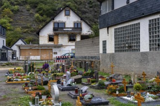 Reconstruction in the Ahr Valley, after the flood of July 2021, buildings that have not yet been
