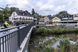 Reconstruction in the Ahr Valley, after the flood of July 2021, buildings that have not yet been