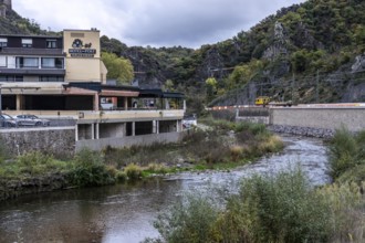 Reconstruction in the Ahr Valley, after the flood of July 2021, buildings that have not yet been