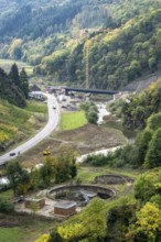 Reconstruction in the Ahr Valley, after the flood of July 2021, provisional sewage treatment