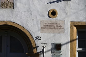 The former Electoral Mainz Lieutenant is home to the Thuringian State Chancellery. Goethe had also