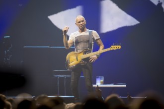 Sting (real name: Gordon Matthew Thomas Sumner, CBE) live on Sting 3.0 tour at Berlin's Uber Arena
