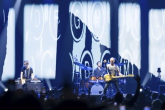 Dominic Miller (guitarist), Chris Maas (drummer), Sting (guitarist, real name: Gordon Matthew