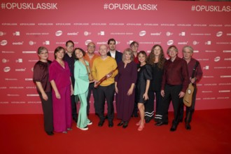 The music group Lautten Compagney Berlin and Asya Fateyeva, Opus Klassik 2025, awards ceremony at